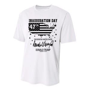 Inauguration Day 47th President Of The United States Donald Trump Performance Sprint T-Shirt