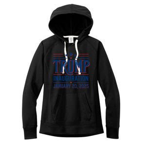 Inauguration Day 47th President Of The United States Donald Trump Women's Fleece Hoodie