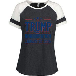 Inauguration Day 47th President Of The United States Donald Trump Enza Ladies Jersey Colorblock Tee