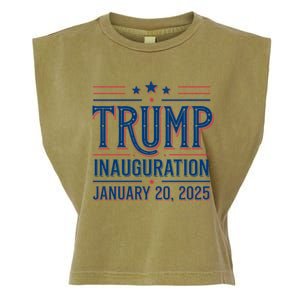 Inauguration Day 47th President Of The United States Donald Trump Garment-Dyed Women's Muscle Tee