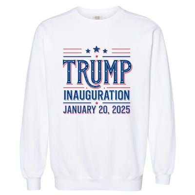 Inauguration Day 47th President Of The United States Donald Trump Garment-Dyed Sweatshirt