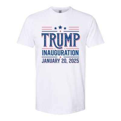 Inauguration Day 47th President Of The United States Donald Trump Softstyle CVC T-Shirt