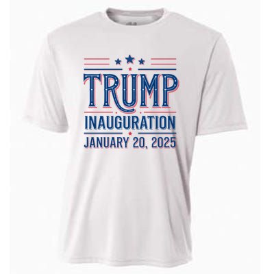 Inauguration Day 47th President Of The United States Donald Trump Cooling Performance Crew T-Shirt