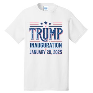 Inauguration Day 47th President Of The United States Donald Trump Tall T-Shirt