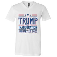 Inauguration Day 47th President Of The United States Donald Trump V-Neck T-Shirt