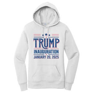 Inauguration Day 47th President Of The United States Donald Trump Women's Pullover Hoodie