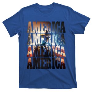 Independence Day 4th Of July Us American Flag Patriotic Cool Gift T-Shirt