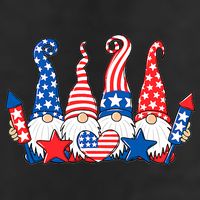 Independence Day 4th Of July Cute Gnomes Cool Comfort Performance Bucket Hat