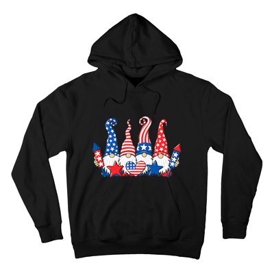 Independence Day 4th Of July Cute Gnomes Hoodie