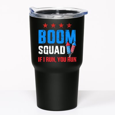 Independence Day 4th Of July Boom Squad If I Run You Run Tumbler