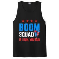 Independence Day 4th Of July Boom Squad If I Run You Run PosiCharge Competitor Tank