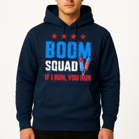 Independence Day 4th Of July Boom Squad If I Run You Run Hoodie