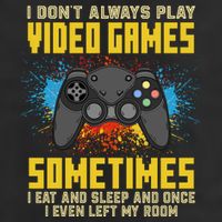 I Don't Always Play Video Games Funny Gamer 15oz Campfire Ceramic Mug