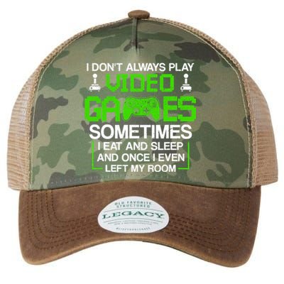 I Don't Always Play Video Games For Boys, Gaming Legacy Tie Dye Trucker Hat