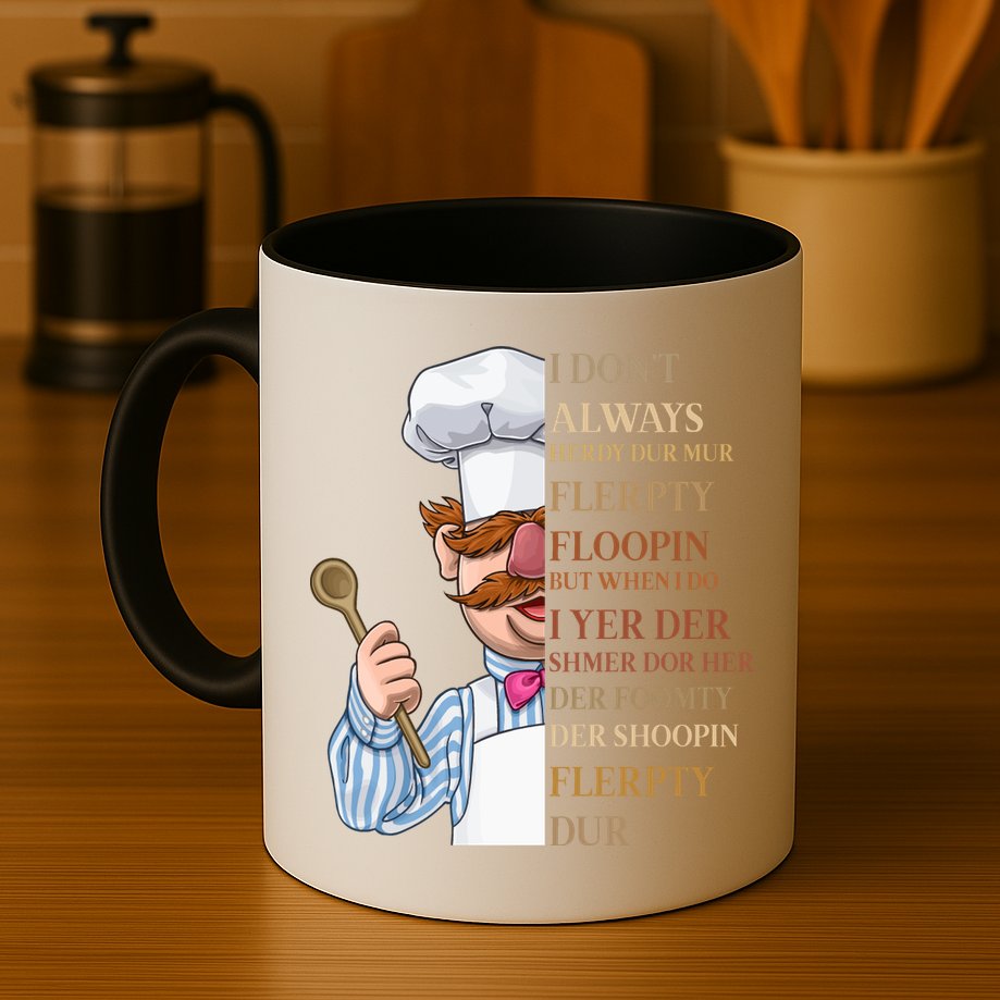 I Don't Always Herdy Dur Mur Flerpty Floopin Mug