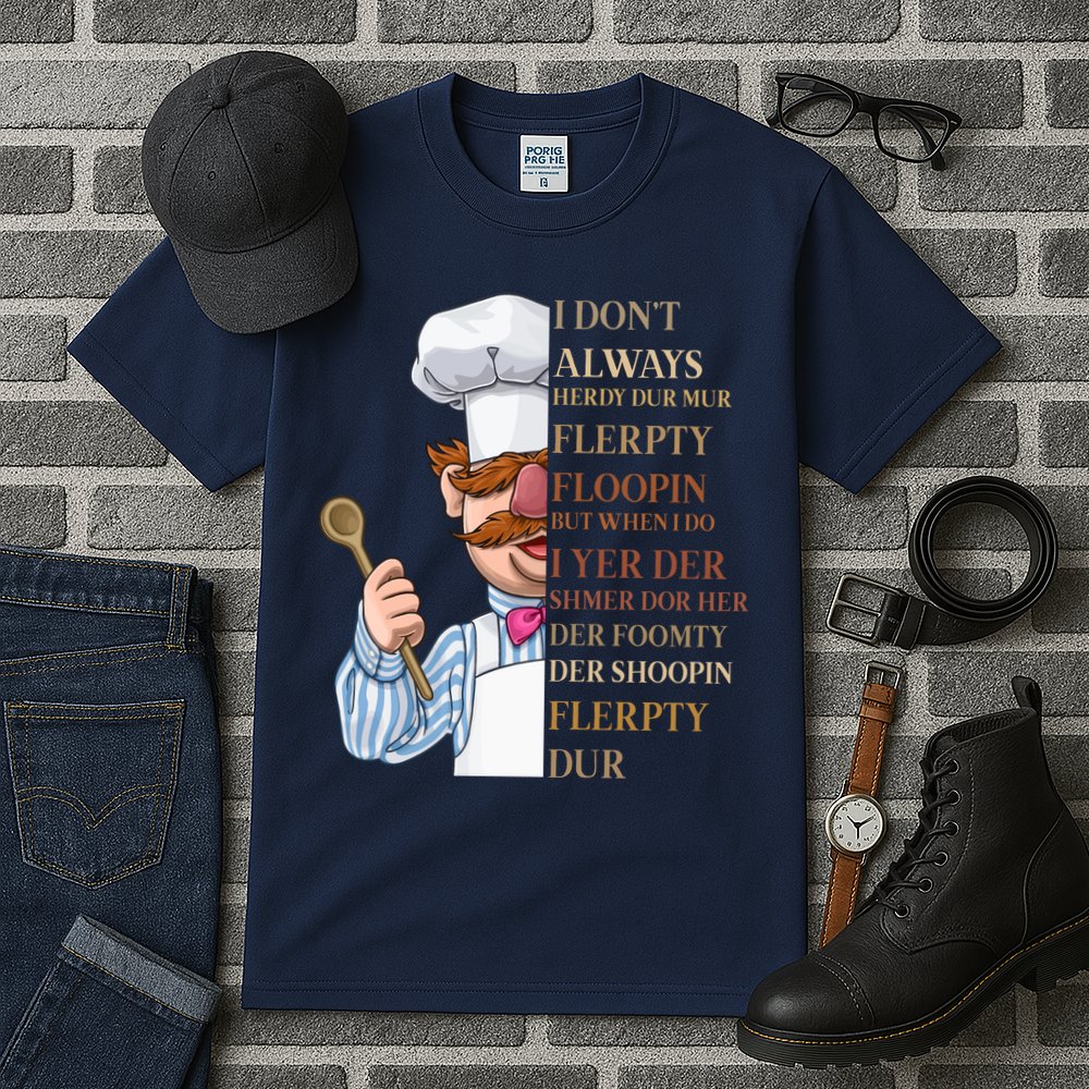 I Don't Always Herdy Dur Mur Flerpty Floopin Tall T-Shirt