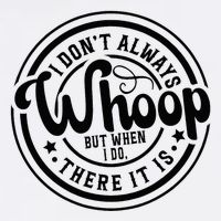 I DonT Always Whoop But When I Do There It Is Sarcastic Knit Cap Winter Beanie