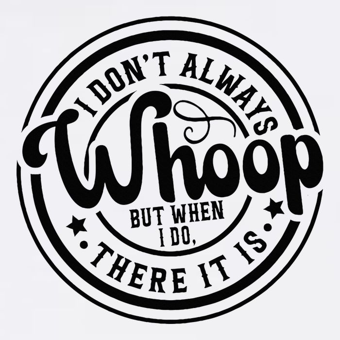 I DonT Always Whoop But When I Do There It Is Sarcastic Knit Cap Winter Beanie