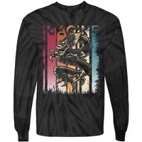 I.M.A.G.I.N.E D.R.A.Go.N A Vintage Retro Cool Art Tie-Dye Long Sleeve Shirt