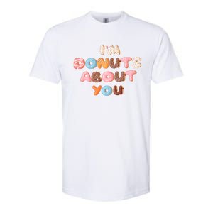 I'm Donuts About You Funny Doughnut Pun Valentines Day Great Gift Softstyle CVC T-Shirt