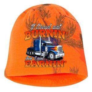 If Diesel Aint Burnin Trucker Semi Truck Driver Trucking Kati - Camo Knit Beanie