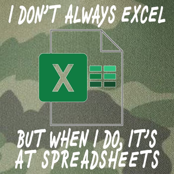 I Don't Always Excel But When I Do It's At Spreadsheets Legacy Tie Dye Trucker Hat