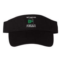 I Don't Always Excel But When I Do It's At Spreadsheets Valucap Bio-Washed Visor
