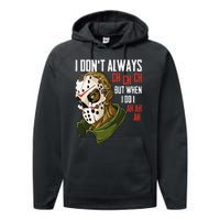 I Dont Always Ch Ch Ch Lazy Halloween Costume Horror Movie Performance Fleece Hoodie