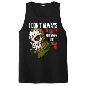 I Dont Always Ch Ch Ch Lazy Halloween Costume Horror Movie PosiCharge Competitor Tank