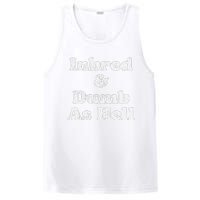 Inbred & Dumb As Hell Funny Sarcastic Saying Joke  PosiCharge Competitor Tank