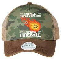 I Didnt Ask How Big The Room Is F.I.R.E.B.A.L.L Legacy Tie Dye Trucker Hat