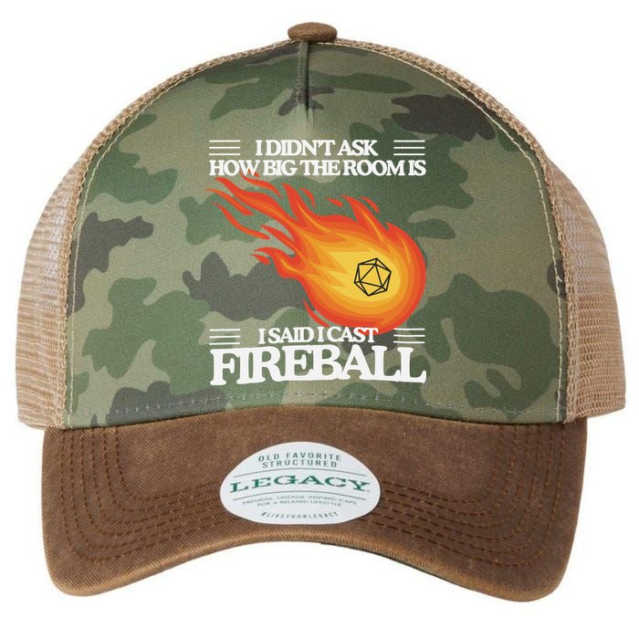 I Didnt Ask How Big The Room Is F.I.R.E.B.A.L.L Legacy Tie Dye Trucker Hat