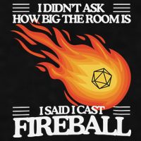 I Didnt Ask How Big The Room Is F.I.R.E.B.A.L.L Ladies PosiCharge Tri-Blend Wicking Tank