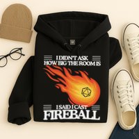 I Didnt Ask How Big The Room Is F.I.R.E.B.A.L.L Hoodie