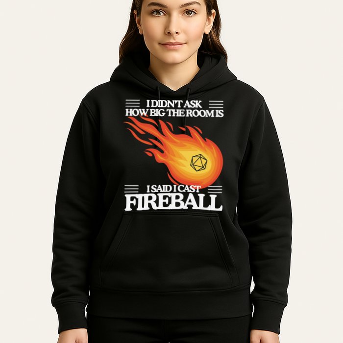 I Didnt Ask How Big The Room Is F.I.R.E.B.A.L.L Hoodie