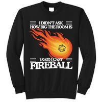 I Didnt Ask How Big The Room Is F.I.R.E.B.A.L.L Sweatshirt