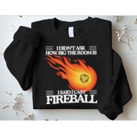 I Didnt Ask How Big The Room Is F.I.R.E.B.A.L.L Sweatshirt