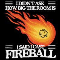 I Didnt Ask How Big The Room Is F.I.R.E.B.A.L.L Button