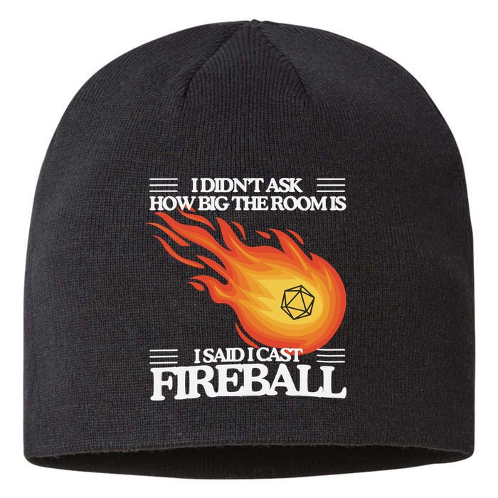 I Didnt Ask How Big The Room Is F.I.R.E.B.A.L.L Sustainable Beanie