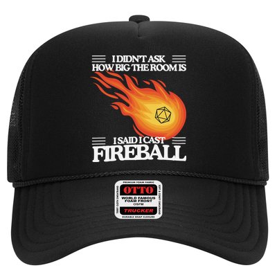 I Didnt Ask How Big The Room Is F.I.R.E.B.A.L.L Trucker Hat