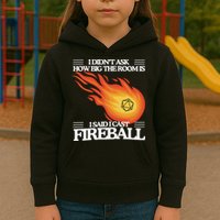 I Didnt Ask How Big The Room Is F.I.R.E.B.A.L.L Kids Hoodie