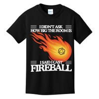 I Didnt Ask How Big The Room Is F.I.R.E.B.A.L.L Kids T-Shirt