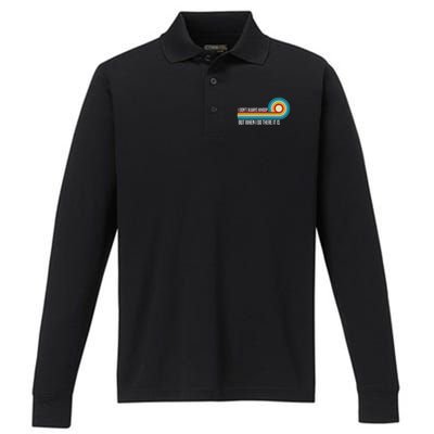 I Don't Always Whoop But When I Do There It Is Funny Quotes Performance Long Sleeve Polo
