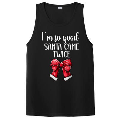 I Deliver All Night Long IM So Good Santa Came Twice Adult PosiCharge Competitor Tank