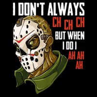 I Dont Always Ch Ch Ch Lazy Halloween Costume Horror Movie Drawstring Bag