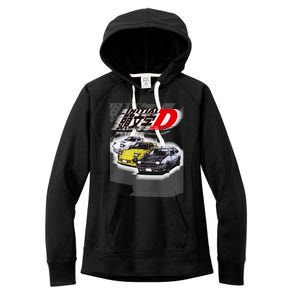 Initial D Ae86 &Amp; Rx7 Sketch Women's Fleece Hoodie