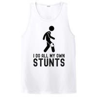 I Do All My Own Stunts Injury Knee Surgery Recovery PosiCharge Competitor Tank