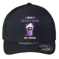 I drank a grimace shake and survived  Flexfit Unipanel Trucker Cap
