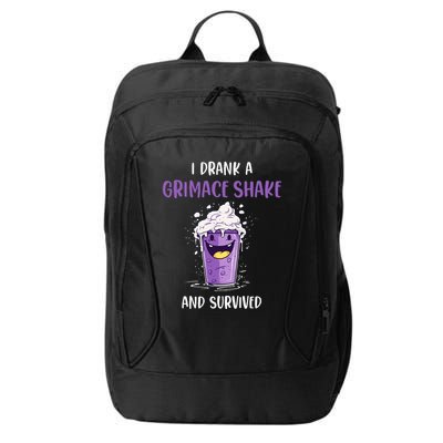 I drank a grimace shake and survived  City Backpack