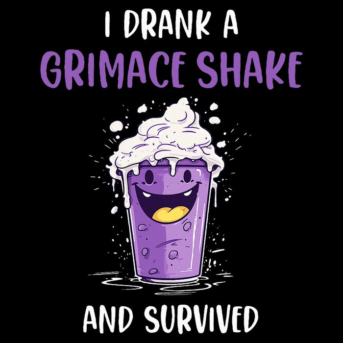 I drank a grimace shake and survived  Backpack